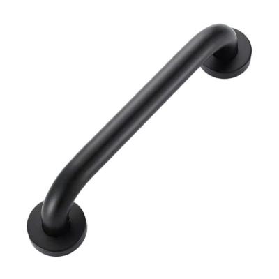 China Modern Wholesale Black 40CM Modern Safety Handrail Support Balance Stainless Steel Bathroom Grab Bar for sale