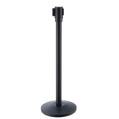 China Road traffic safety wholesale stainless steel queue support rail position hotel control retractable road barrier for sale