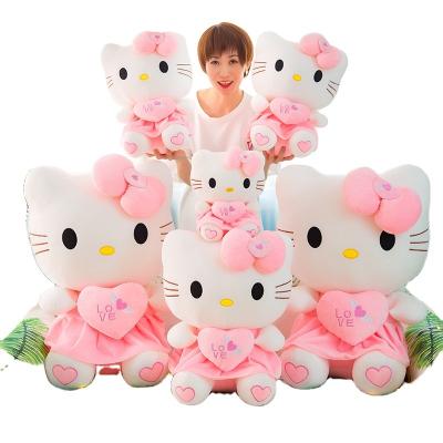 China Wholesale 2022 New style plush toy Cocos style KITTY cat plush toy heart angel KITTY pillow Hello Kitty doll for sale