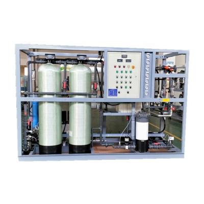 China Small Size SWRO Water Desalination Machines 15m3/Day RO Marine Seawater Desalination Machinery For Yacht for sale