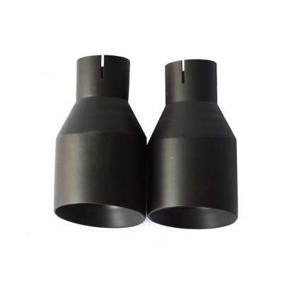 China High Grade Alloy Black Stainless / Titanium Coating Car Muffler Pipe Exhaust Tip for sale