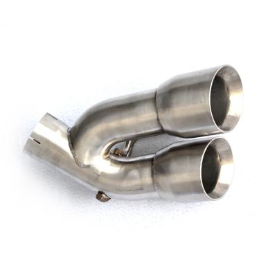 China Outstanding Custom Performance Stainless/Titanium Alloy Quality Stainless Steel Exhaust Pipes Exhaust Tip for sale