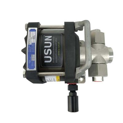 China Automotive Industry USUN High End Model: AF25 Stainless Steel Hydraulic End Max Pressure 25MPA Pneumatic Booster Pump For Tools Restriction for sale