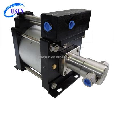 China Automotive Industry USUNAH28 100-200 Bar Medium Flow Pneumatic Driven Liquid Booster Pump For Valve Testing for sale