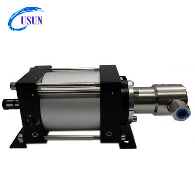 China Automotive Industry Low Cost USUN Model: XH25 100 - 200 Bar Output Mini Pneumatic Oil Pressure Transfer Pump for sale