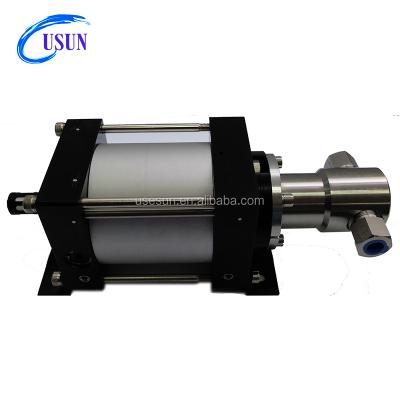 China Industrial Utilities USUN Brand Model: XH 32-1000 Bar Output Small Air Operated Liquid Pumps For Burst Testing for sale