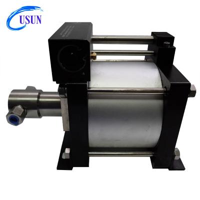 China Industrial Boilers USUN Model: USUNAH80 300-600 Bar High Pressure Pneumatic Deliver Oil Test Pump For Wellhead Industry for sale