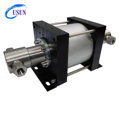 China Irrigation and Agriculture Factory Direct Sale USUN Model: XT25 100 - 200 Bar Output High Pressure Pneumatic Driven Water Pump for sale