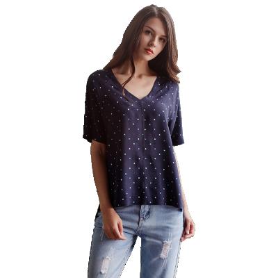 China Women Girls Shirt 100% Real Eco-friendly Breathable Silk Blouse for sale