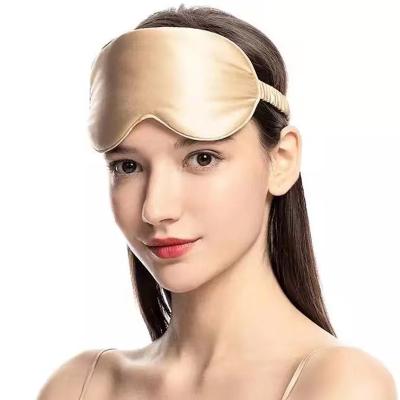 China Nature Wholesale Silk Eyemask Home Slumber Wearing 22mm Elastic 100% Mulberry Silk Headbands for sale