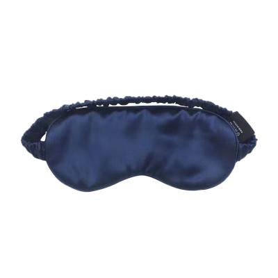 China 100% Nature Mulberry Silk Sleeping Eye Mask Blindfold With Elastic Strap Silk Eye Mask for sale