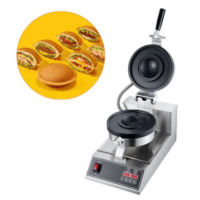 China Customized Commercial Adjustable Gelato Press Maker Non-Stick UFO Burger Maker Machine Thermostat OEM Adjustable Flying Saucer Panini Sandwich Ice Cream Maker with CE for sale