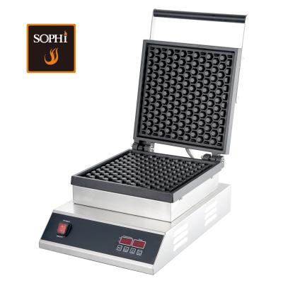 China New Adjustable Thermostat Design Stainless Steel Commercial Bubble Waffle Making Machine Most Popular Belgian Honeycomb Waffle Maker for sale