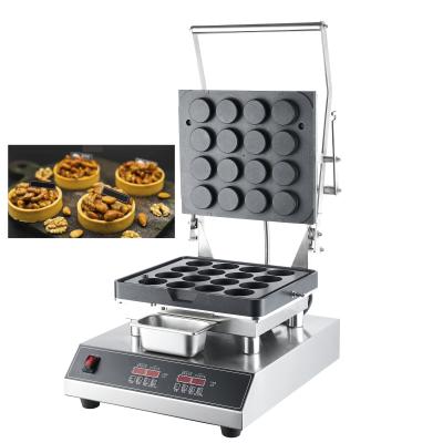 China Other Hot Selling Muti Home Snack Machines Form Sixteen Holes Tart Shell Maker Cheese Egg Tart Mold Maker Tart Making Machine for sale