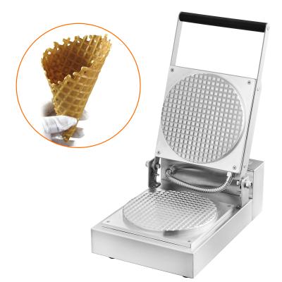 China Adjustable Thermostat The Other Electric Baker Snack Equipment Ice Cream Cone Waffle Maker Waffle Cone Machine for sale