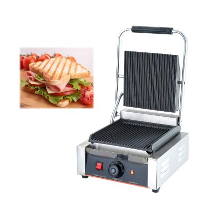 China Commercial High Quality Nonstick Panini Grill Stainless Steel Sandwich Grill Nonstick Panini Pan for sale