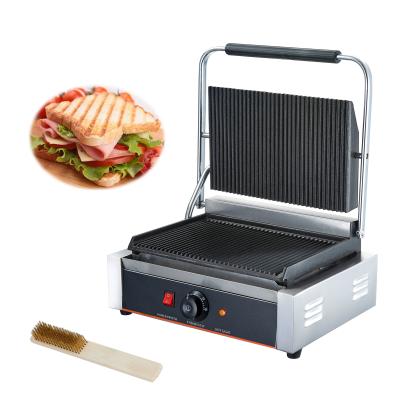 China 2019 Easily Cleaned Panini Grill Sandwich Press Panini Grill Double Hot Sale for sale