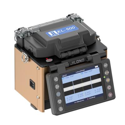 China Handheld Cast Alloy Fusion Optical Fiber Splicer Motors Automatic Splicing Machine for sale