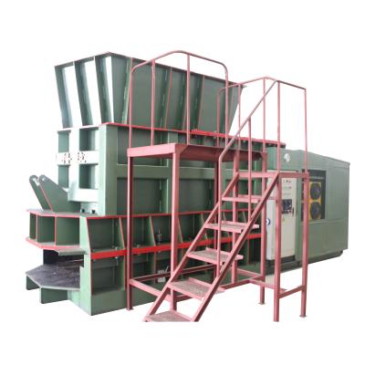 China Hydraulic Container Shear Factory HUAHONG Automatic Scrap Metal Cutting Machine for sale