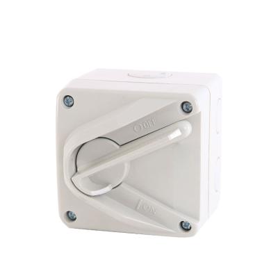 China Residential SAA Australia 1 Pole Waterproof Mini Isolator Switch for sale