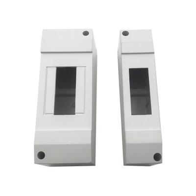 China Single And Double Wholesale ABS 1 Pole Standard Plastic Enclosure Box for sale