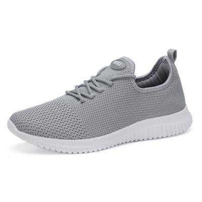 China COMFORTABLE Breathable Comfort KNIT MESH FABRIC Comfortable Lightweight Breathable Shoes Sports Walking Shoes for sale