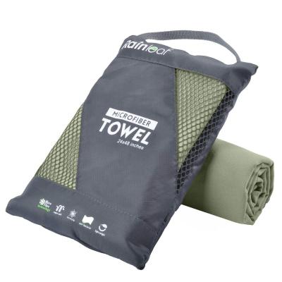 China Travel and Sports Super Ultra Compact Comfortable Quick Dry Absorbent Towel Perfect &Beach for sale