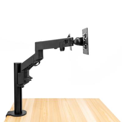 China Wholesale Desktop Foldable Adjustable Swaying Dual ABS Ameely Monitor Arm Height Monitor Arm for sale