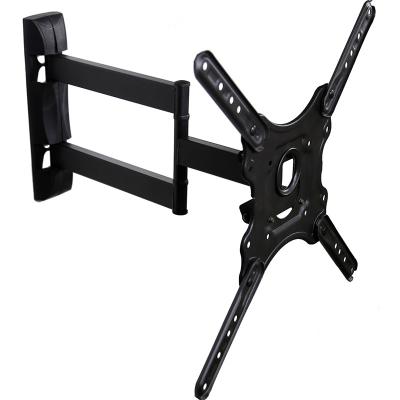 China Full Motion TV Wall Mount , Dual Articulating Arm Fits For 32 35 37 39 42 45 48 50 55 Inch LCD Mounting Tilting Swivel TV Bracket 40x32x28cm for sale