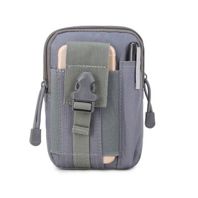 China Ameely Functional Tactical Pockets Male Waterproof Molle Outdoor Sports 5.5/6 Inch Mobile Phone Bag Wear Belt Running Bag for sale