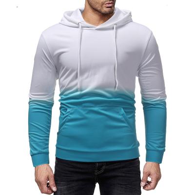 China Anti-wrinkle autumn winter custom logo printed cotton tracksuit joggling sweat plus size men's hoodies for sale