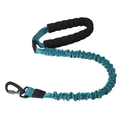 China Customized High Quality Solid Shock Absorbing Running Leash Rope For Dogs Designers Dog Leash Nylon Customized Bungee for sale