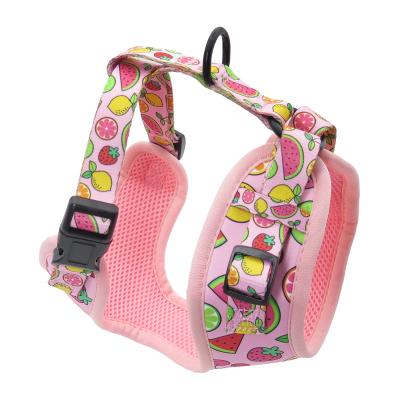 China OEM Wholesale Soft Padded Dog Harness Ultra Passionate Harness For Doggies High Quality With Bowtie Polyester for sale