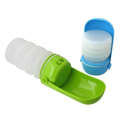 China Good Selling Portable 300Ml Travel Sustainable Feeding Drinking Water Bottle For Dogs Dog Water Bottle for sale