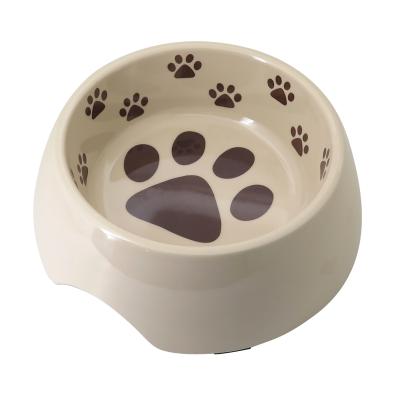 China High Quality Sustainable Melamine Non-slip Pet Food Plastic Water Containers Dog Storage Container for sale