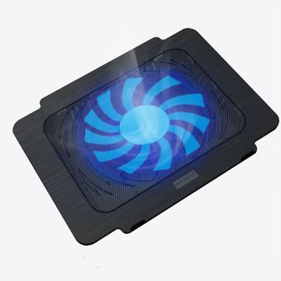 China 15.6 Inch and Below Laptop Cooler Pad With One Fan 5V Big Laptop PC Accessories Cooler Para Cooling Notebook for sale