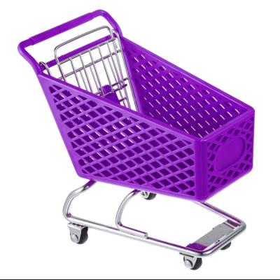 China Anti-rust Mini Trolley Children Toy Corrosion Protection Trolley Plastic Baby Shopping Trolley Shopping Trolley With Toy Car With Seat And 8 Colors for sale