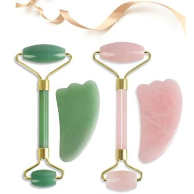 China Wholesale High Quality Anti Cellulite/Gem Stone Anti Aging Massage/Spiritual Gift Anti Aging Crystal Face Roller Natural Stone Massager Beauty Tool For Healing for sale