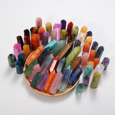 China High Quality China Crystal Healing Stones Tower Wand Point Crystal Tower on Wholesale for sale