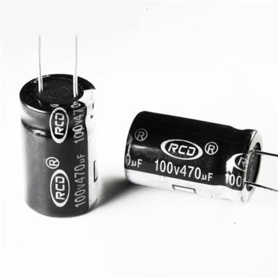 China Standard Original Electronics CD81 Aluminum Electrolytic Capacitor 100v 470uf for sale