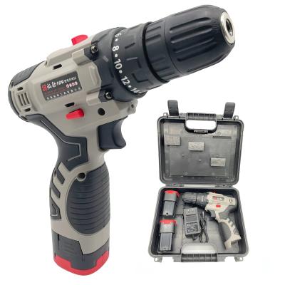 China Good Performance 18V Power Drill Driver Electric Cordless Impact Drill Driver 10mm 50N.M Torque 1.5 Ohm for sale