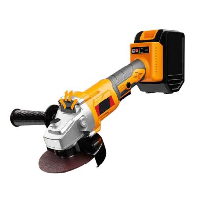 China Large Structural Grinding for Cleaning or Beveling 21V Cordless Angle Grinder with 1.5Ah Li-ion Battery and Charger 10000RPM Motor Brushless Grinder Tool For Metal Wood for sale