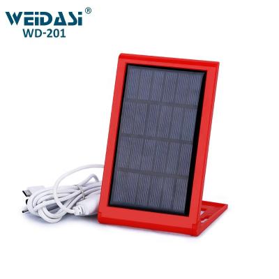 China 8.2*8.2*13.5cm Home Appliance Multifunctional Small Battery Portable Solar Panel Charger for sale