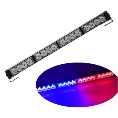 China 2022 Best Seller 16W Car Red Blue Emergency Amber Yellow White Beacon Lamp ETK-LED-FWL-1R-16LED-16W Warning Flashing Strobe Light Bar 4*4LED for sale