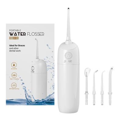 China SG831 2022 Outdoor IPX7 Hot Selling Rechargeable Cordless Waterproof Dental Water Flosser for sale