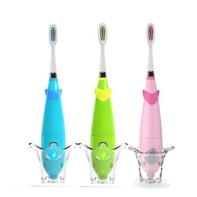 China SEAGO Battery Operated SG921 Personalized Led Flashing Watching Light Musical Baby Sonic Electric Toothbrush for sale