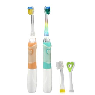 China LED Light SG977 China Manufacturer Waterproof IPX7 Led Sonic Child Light Toothbrush for sale