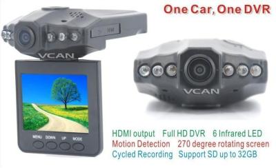 China VCAN0014 Car HD DVR motion detection Cycle recorder for accident proof for sale