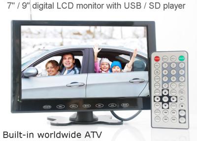 China VCAN0951 9 inch LCD monitor with USB SD mp5 player Bulitin Analog TV for sale