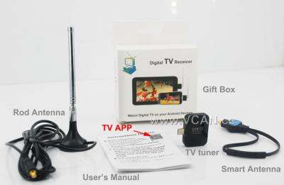 China DVB-T2S Micro USB Digital DVB-T DVB-T2 TV Tuner Receiver for android pad for sale